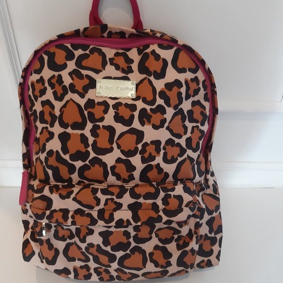 Betsey Johnson Handbags - Betsey Johnson  Grande leopard Backpack